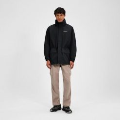 Kurtka wodoodporna Berghaus Cornice 2.0. Czarne kurtki męskie Berghaus, l, bez wzorów, z gore-texu. Za 1,766.75 zł.