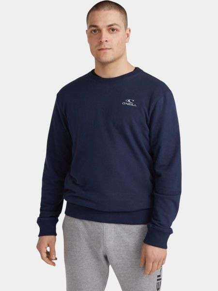 Sweter Męski O'Neill Small Logo Crew. Niebieskie swetry męskie O'Neill, m, bez wzorów, z bawełny, klasyczne, bez kołnierzyka, bez ramiączek. Za 233.10 zł.