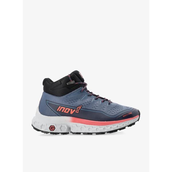 Buty turystyczne damskie Inov-8 RocFly G 390. Szare obuwie trekkingowe damskie Inov-8, bez zapięcia. Za 861.65 zł.