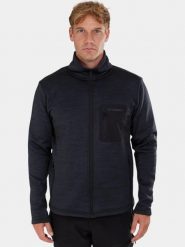 Sweter Męski Fundango Revolution. Czarne swetry męskie FUNDANGO, l, bez wzorów, z materiału, sportowe, bez kołnierzyka, bez ramiączek. Za 279.90 zł.