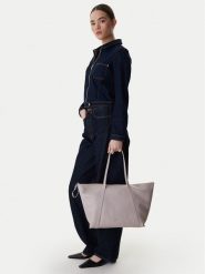 Coccinelle Torebka U45 Coccinellenory E1 U45 11 01 01 Szary. Szare shopperki damskie Coccinelle, bez wzorów, ze skóry, bez dodatków. Za 1,269.00 zł.