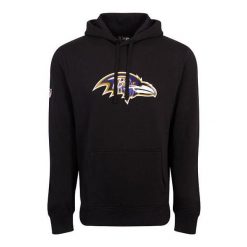 Bluza z kapturem Ravens NFL. Białe bluzy męskie New Era, m, bez wzorów, z kapturem. W wyprzedaży za 266.85 zł.
