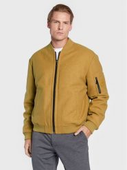 Calvin Klein Kurtka puchowa Blend Hero K10K110319 Beżowy Loose Fit. Brązowe kurtki męskie Calvin Klein, m, bez wzorów, z puchu, bez kaptura. Za 1,699.00 zł.