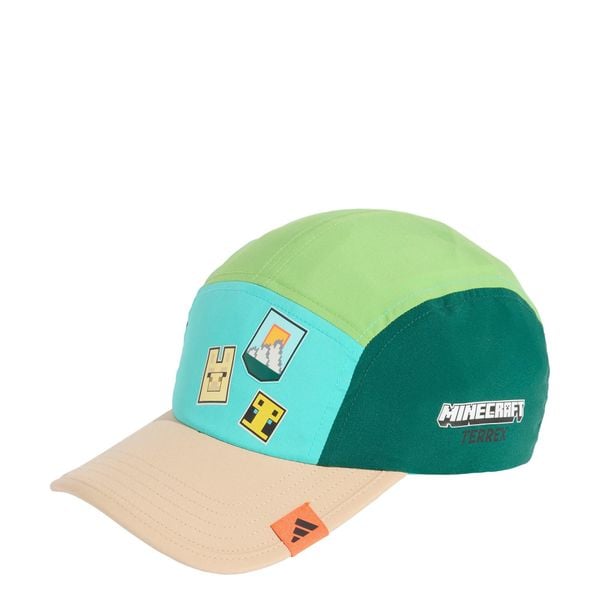 Czapka Adidas Minecraft Youth. Niebieskie czapki damskie Adidas, bez wzorów. Za 99.95 zł.
