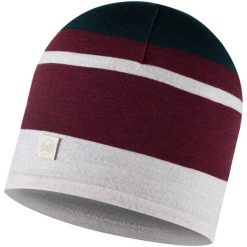 Czapka BUFF MERINO MOVE BEANIE. Żółte czapki damskie Buff, bez wzorów, sportowe. W wyprzedaży za 83.94 zł.