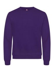 Clique Basic Roundneck bluza unisex z tkaniny anty-pilling – bright lilac. Czerwone bluzy damskie CLIQUE, uniwersalny, bez wzorów, z bawełny, bez ramiączek, bez kaptura. Za 158.26 zł.