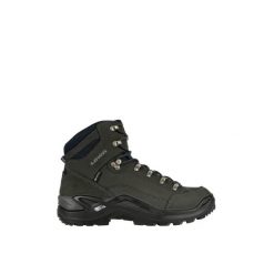 Buty trekkingowe męskie Renegade GTX Mid. Niebieskie buty zimowe męskie Lowa, bez wzorów, z gore-texu, bez obcasa, bez zapięcia. Za 826.79 zł.
