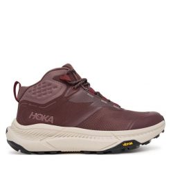 Trekkingi Hoka. Brązowe obuwie trekkingowe damskie HOKA, z gore-texu, bez zapięcia. Za 949.99 zł.