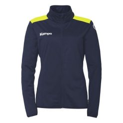 Damska bluza dresowa Kempa Emotion 27. Niebieskie bluzy damskie Kempa, bez wzorów, z dresówki, sportowe, bez ramiączek, bez kaptura. Za 189.70 zł.