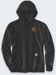 Visent Bluza Carhartt Force Lightweight Signature Black. Czarne bluzy męskie Visent, m, bez wzorów, bez ramiączek, bez kaptura. Za 273.04 zł.