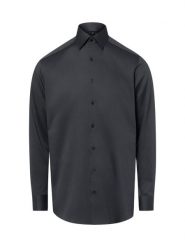 Finshley & Harding koszula biznesowa Mężczyźni Modern Fit Bawełna (100%) szary, 44. Szare koszule męskie Finshley & Harding, m, bez wzorów, z bawełny, biznesowe, bez kołnierzyka, bez ramiączek. Za 229.95 zł.