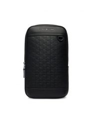 Tommy Hilfiger Saszetka Th Modern Slingpack AM0AM14024 Czarny. Czarne saszetki i nerki męskie Tommy Hilfiger, bez wzorów, ze skóry. Za 489.99 zł.