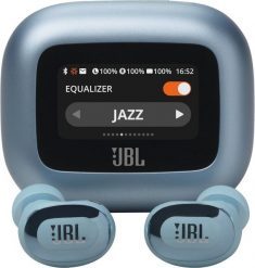 Słuchawki JBL Live Buds 3 niebieskie (JBLLIVEBUDS3BLU). Niebieskie słuchawki bezprzewodowe JBL. Za 629.00 zł.