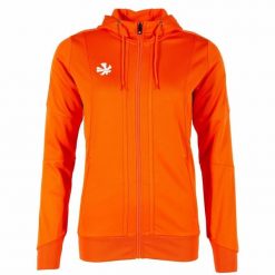 Damska bluza dresowa zapinana na zamek z kapturem Reece Australia Cleve TTS. Brązowe bluzy damskie REECE, l, bez wzorów, z dresówki, sportowe, bez ramiączek, z kapturem. Za 280.50 zł.