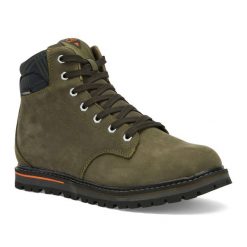 Buty męskie CMP Dorado Lifestyle Wp. Zielone buty zimowe męskie CMP, bez wzorów, bez obcasa, bez zapięcia. Za 439.99 zł.