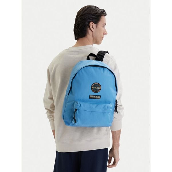 Plecak Napapijri. Niebieskie plecaki męskie Napapijri, bez wzorów, sportowe. Za 188.99 zł.