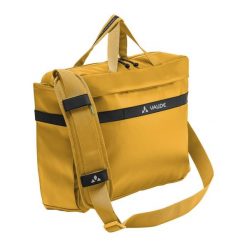 Torba na rower VAUDE Mineo. Żółte torby na laptopa damskie Vaude, bez wzorów, z materiału. Za 603.95 zł.