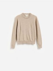 Kaszmirowy sweter - beżowy. Brązowe swetry nierozpinane damskie Reserved, l, bez wzorów, z kaszmiru, bez kołnierzyka, bez ramiączek. Za 499.99 zł.