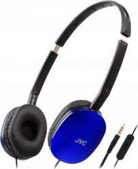 Słuchawki JVC JVC HA-S160M-AU blue. Niebieskie słuchawki nauszne Jvc. Za 95.80 zł.