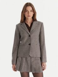 MAX&Co. Marynarka Rancio 2526046034200 Niebieski Slim Fit. Niebieskie marynarki i żakiety damskie MAX&Co., bez wzorów, z syntetyku, bez kołnierzyka, bez ramiączek. Za 1,449.00 zł.
