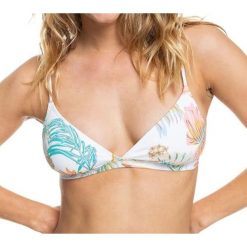 Góra od bikini Roxy Into The Sun. Białe bikini Roxy, xs, bez wzorów, z elastanu. Za 81.00 zł.