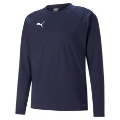 Bluza Puma Teamliga. Białe bluzy męskie Puma, xs, bez wzorów, sportowe, bez ramiączek, bez kaptura. Za 253.00 zł.