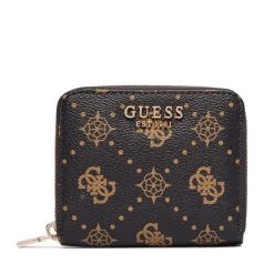Portfel Guess. Brązowe portfele damskie Guess. Za 214.99 zł.
