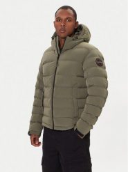 Napapijri Kurtka zimowa A-Terez NP0A88TG Zielony Regular Fit. Zielone kurtki męskie Napapijri, na zimę, m, bez wzorów, z syntetyku, bez kaptura. Za 1,239.00 zł.