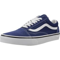 Buty VANS OLD SKOOL COLOR THEORY Niebieski. Niebieskie buty zimowe męskie Vans, bez wzorów, ze skóry, bez obcasa, bez zapięcia. Za 385.99 zł.