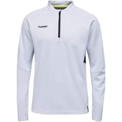 Hummel Tech Move Hoodie Biała L - Sportowa i Funkcjonalna. Białe bluzy sportowe męskie Hummel, l, bez wzorów, z elastanu, z kapturem, do piłki nożnej. Za 201.99 zł.