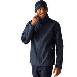 Męska Kurtka Wodoodporna Matt II. Niebieskie kurtki męskie Regatta, m, bez wzorów, z materiału, z kapturem. Za 240.99 zł.