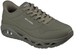 Skechers Męskie buty sportowe UNO GLIDE STEP GLIDE ON AIR 183420/OLV 44. Buty sportowe męskie Skechers, bez wzorów, bez zapięcia. Za 449.99 zł.