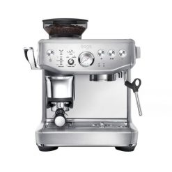 Sage - The Barista Express Impress Srebrny - Ekspres ciśnieniowy. Szare ekspresy ciśnieniowe Sage. W wyprzedaży za 3,049.00 zł.