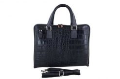 Torba na laptopa skórzana BARBERINI'S ciemnoszara 118/1-28. Szare torby na laptopa damskie Barberinis, bez wzorów, ze skóry, duże. Za 359.99 zł.