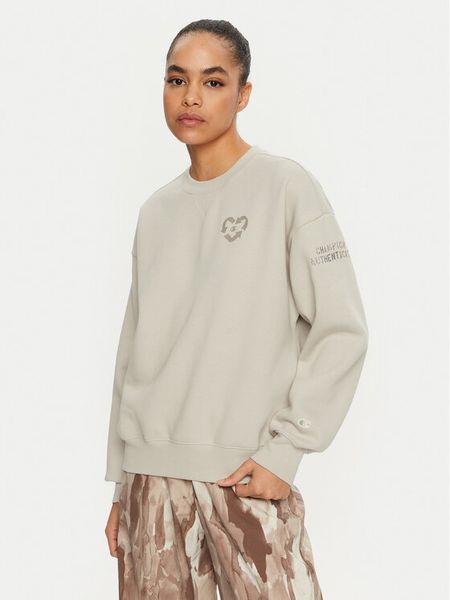 Champion Bluza 117494 Écru Loose Fit. Bluzy damskie Champion, l, bez wzorów, z syntetyku, bez ramiączek, bez kaptura. Za 209.99 zł.