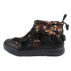 Buty śniegowce Keen Hoodzerra Wp 1026674 czarne. Czarne śniegowce damskie z gumy, bez zapięcia. Za 692.27 zł.