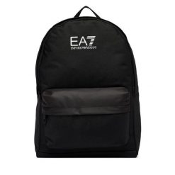 Plecak EA7 Emporio Armani. Czarne plecaki męskie EA7 Emporio Armani, bez wzorów, sportowe. Za 449.99 zł.