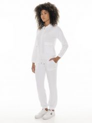 Bluza wygodny z kaptur na co dzień na siłownię. Brązowe bluzy damskie LEONE 1947 APPAREL, m, bez wzorów, z dresówki, bez ramiączek, bez kaptura. Za 547.30 zł.