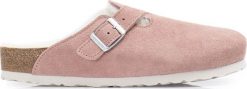 Birkenstock Klapki Birkenstock Boston Shearling 1023281. Klapki damskie Birkenstock, bez wzorów, bez zapięcia. Za 749.00 zł.
