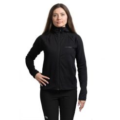 Bluza wspinaczkowa damska Leconte Fleece Hoody Women. Czarne bluzy damskie Marmot, m, bez wzorów, bez ramiączek, bez kaptura. Za 330.59 zł.
