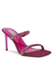 Steve Madden Klapki Emporium-R Sandal SM11002984-04001-PIR Różowy. Czerwone klapki damskie Steve Madden, bez wzorów, z materiału, bez obcasa, bez zapięcia. Za 419.99 zł.