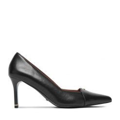 Szpilki MEXX. Czarne szpilki damskie Mexx, bez wzorów, bez obcasa, na szpilce, bez zapięcia. Za 329.99 zł.