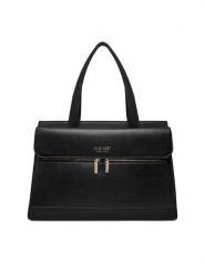 Nine West Torebka EO-ARKANSAS-LDA8210 Czarny. Czarne shopperki damskie Nine West, bez wzorów, z materiału, bez dodatków. Za 369.99 zł.