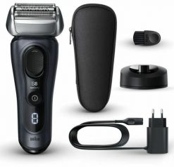 Braun Braun Series 8 - 8513s, shaver (dark blue-grey/black). Golarki i trymery BRAUN. Za 900.67 zł.