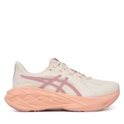 Buty do biegania Asics. Białe obuwie sportowe damskie Asics, bez wzorów, bez zapięcia, do biegania. Za 569.99 zł.