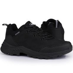 Buty męskie trekkingowe DK TRAIL. Czarne trekkingi męskie DK, bez zapięcia. Za 159.00 zł.