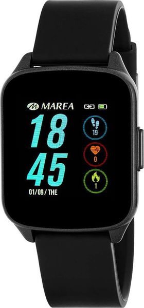 Smartwatch Marea B59007/1 Czarny. Czarne zegarki smartwatch Marea, bez wzorów. Za 246.00 zł.