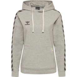 Bluza damska z kapturem Hummel Lmove Classic. Niebieskie bluzy damskie Hummel, xs, bez wzorów, sportowe, bez ramiączek, z kapturem. W wyprzedaży za 237.50 zł.