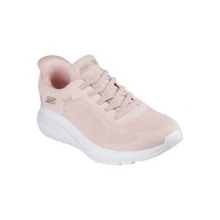 Buty sportowe Sneakersy damskie, Slip-Ins: BOBS Sport Squad Chaos - Current Muse. Czerwone obuwie sportowe damskie Skechers, bez wzorów, bez zapięcia, trekkingowe. Za 279.99 zł.