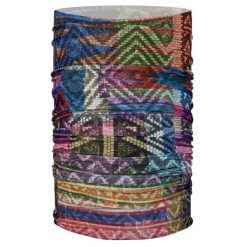 Chusta do biegania unisex Buff Orginal Ecostretch Johari Multi ochrona UPF 50. Brązowe szaliki męskie Buff, bez wzorów. Za 89.99 zł.